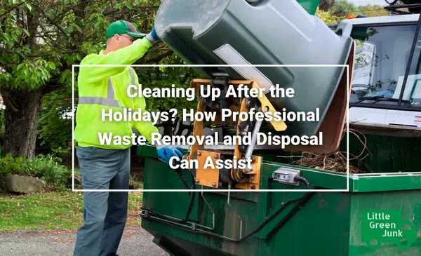 How Professional Waste Removal and Disposal Can Assist Holiday Cleanup